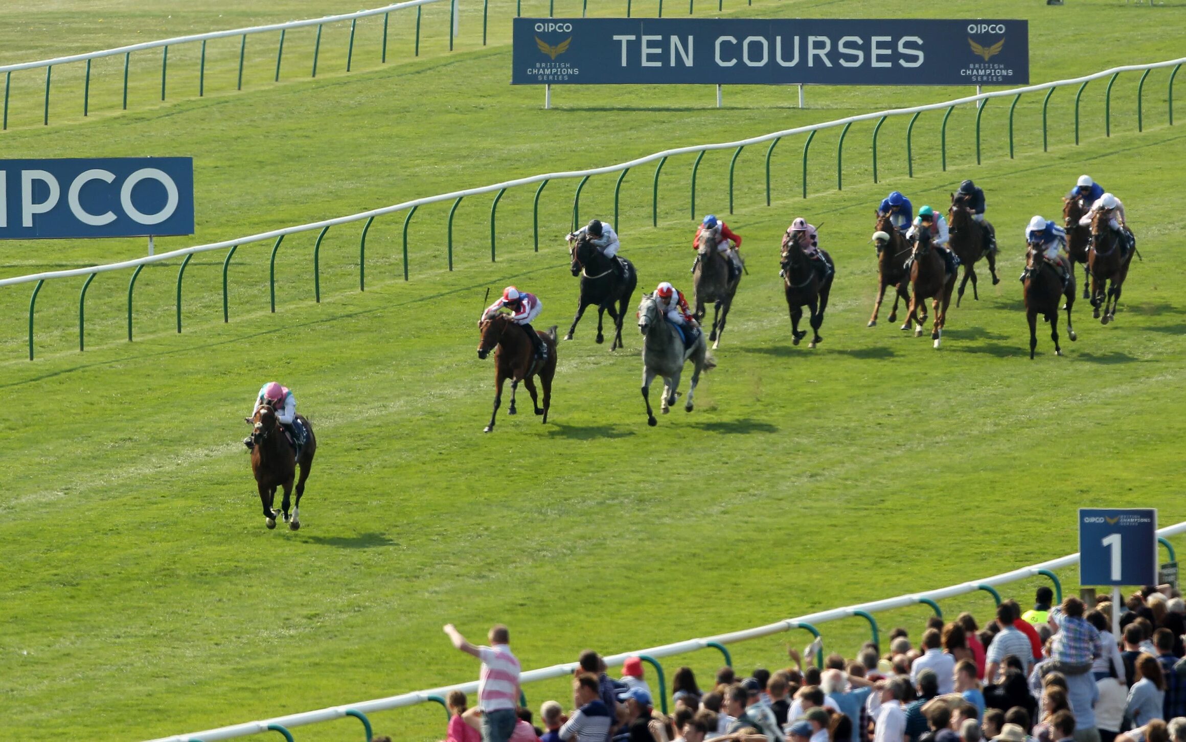 Unchallenged. Frankel dominates the QIPCO 2000 Guineas field
