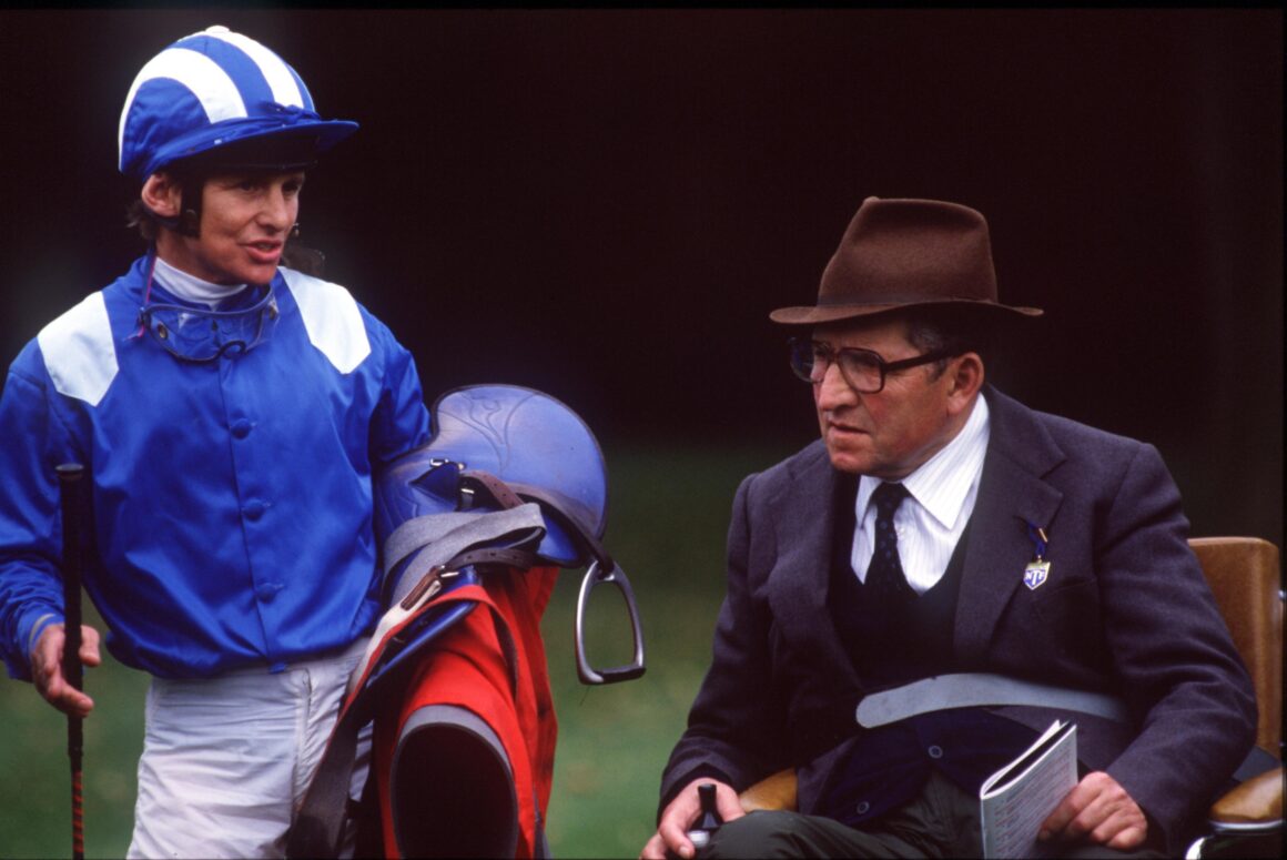 Dick Hern and Willie Carson