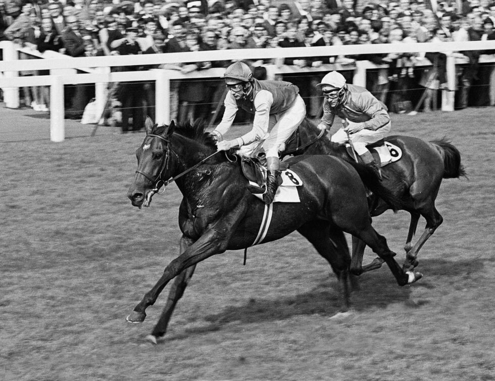 Nijinsky wins the St Leger